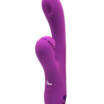 Viben Dazzle Thumping & Suction Rabbit Berry