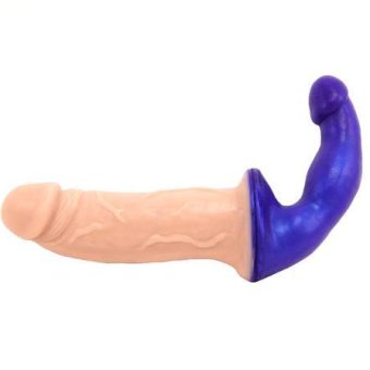 Peacemaker Vixskin Vanilla Beige Double Dildo