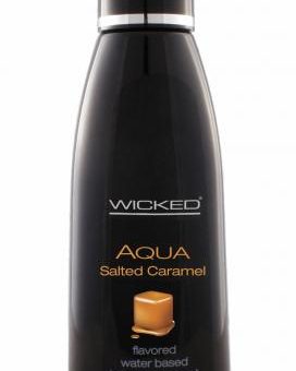 Wicked Aqua Salted Caramel Lube 4oz