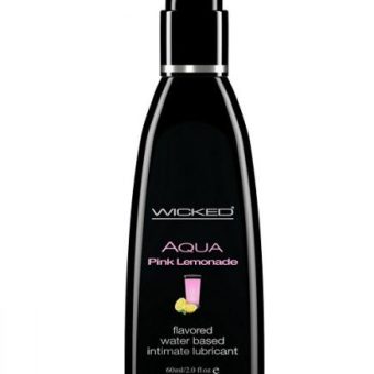 Wicked Aqua Pink Lemonade Flavored Lubricant 2oz