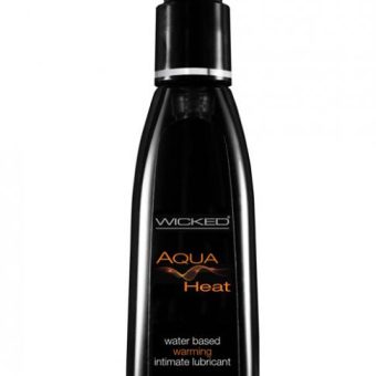 Wicked Aqua Heat Warming Water Based Lubricant 4oz