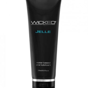 Wicked Jelle Water Based Anal Lubricant 8oz