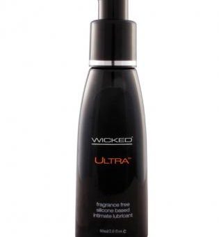 Wicked sensual care collection fragrance free 2 oz lubricant - ultra - silicone based