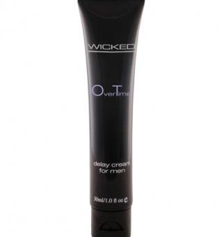 Wicked sensual care collection 1oz delay cream/prolonger for men - overtime