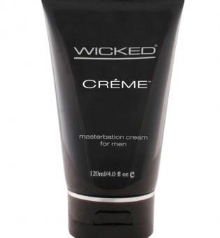 Wicked sensual care collection 4 oz creme to liquid masturbation cream for men - creme