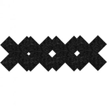 Classic Black X Pasties