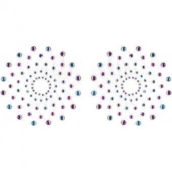 Crystal Mosaic Blue/Purple Pasties
