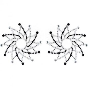 Crystal Sun Black Diamond Pasties