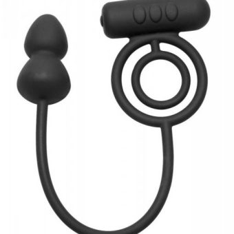 Voyager Vibrating C Ring & Anal Stimulator