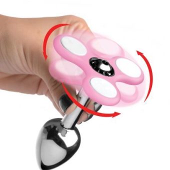 Frisky Ass Spinner Fidget Anal Plug Pink