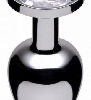 Jewel Butt Plug Faux Diamond Accent